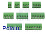 New products: 0.1″ (2.54 mm) screw terminal blocks