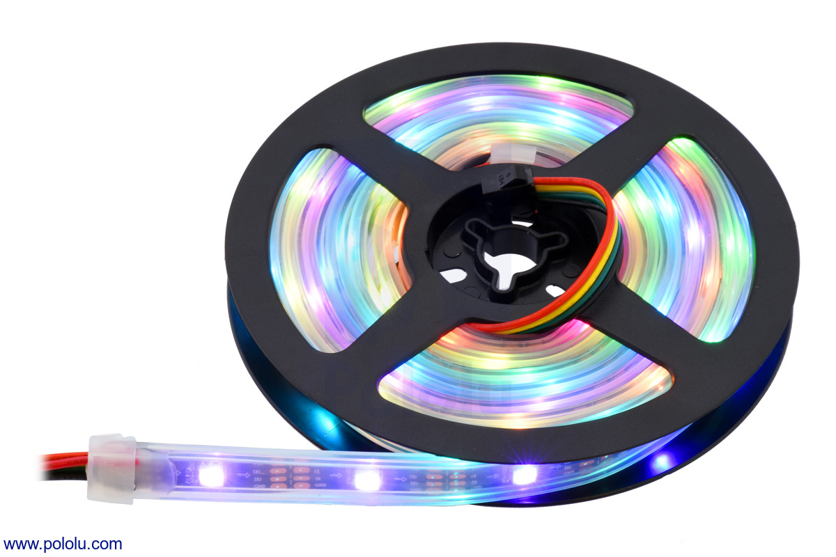 Tira de LED RGB indexable - 2m (60 leds/por metro) (WS2812B) Pololu 2550