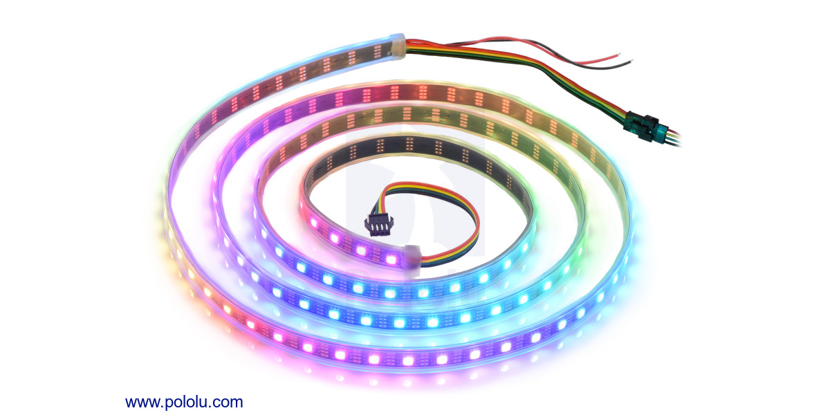 Addressable RGB 120-LED Strip, 5V, 2m (SK6812)