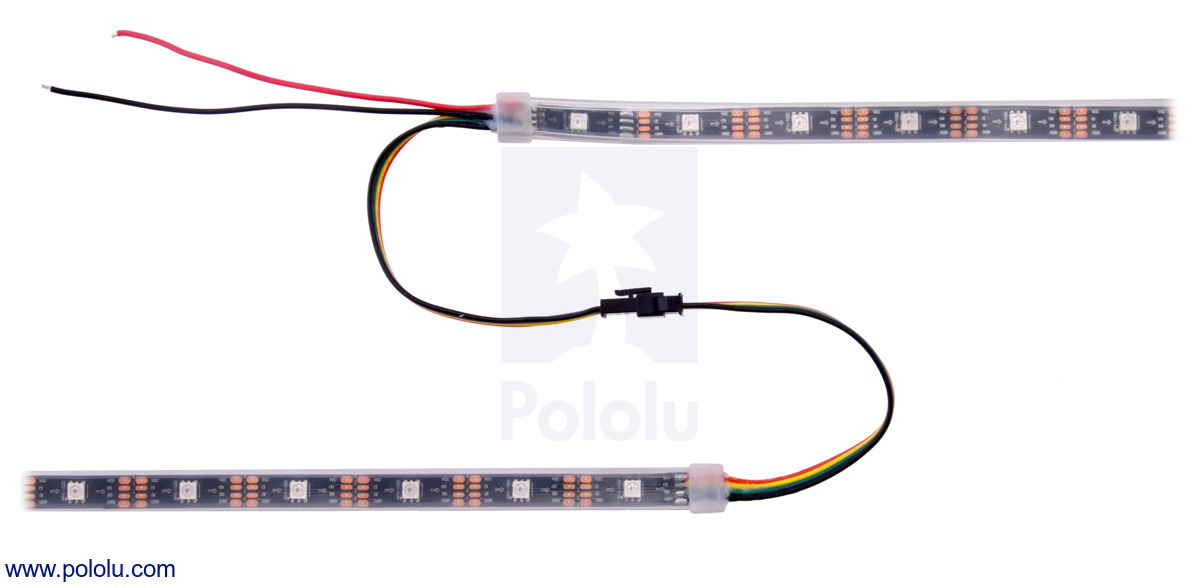 Pololu - Addressable RGB 150-LED Strip, 5V, 5m (SK9822)