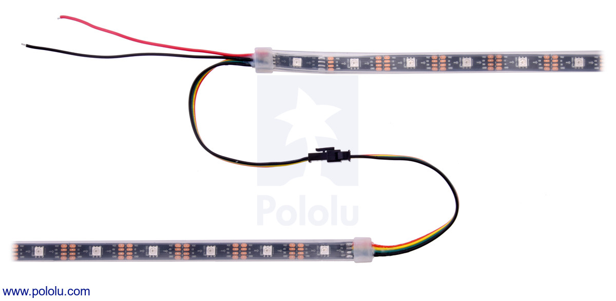 Addressable RGB 150-LED Strip, 5V, 5m (SK9822)