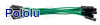 Premium Jumper Wire 10-Pack M-F 3" Green