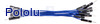 Premium Jumper Wire 10-Pack M-M 3" Blue