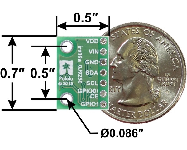 VL6180X Distance Sensor Module