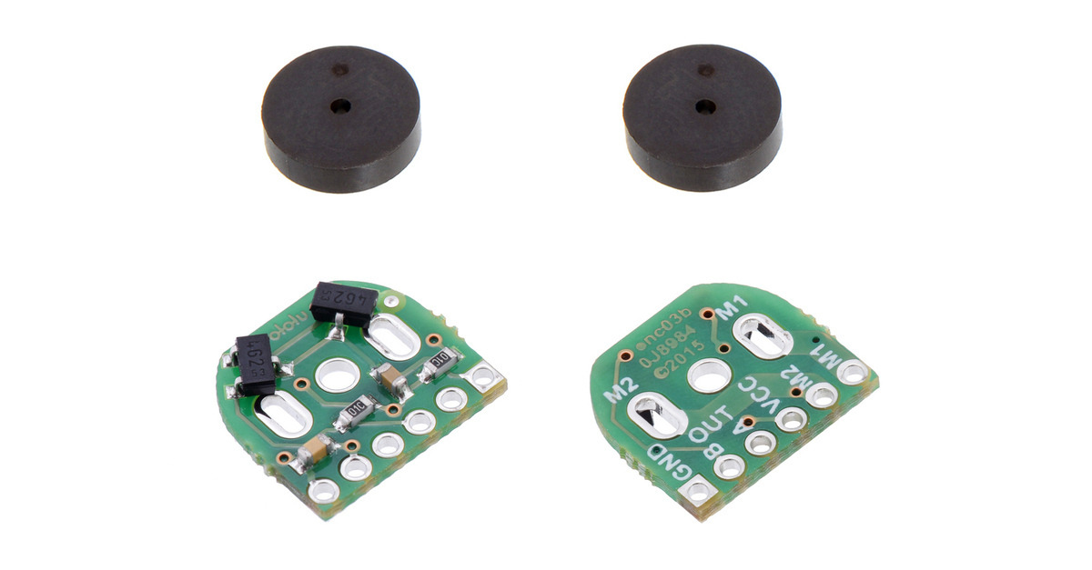 Pololu - Magnetic Encoder Pair Kit for Micro Metal Gearmotors, 12