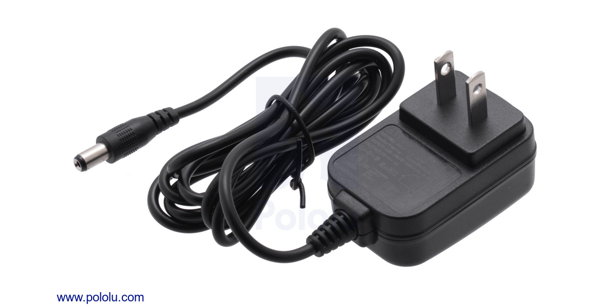 Pololu - Wall-Adapter Power Supply - 5VDC 1A