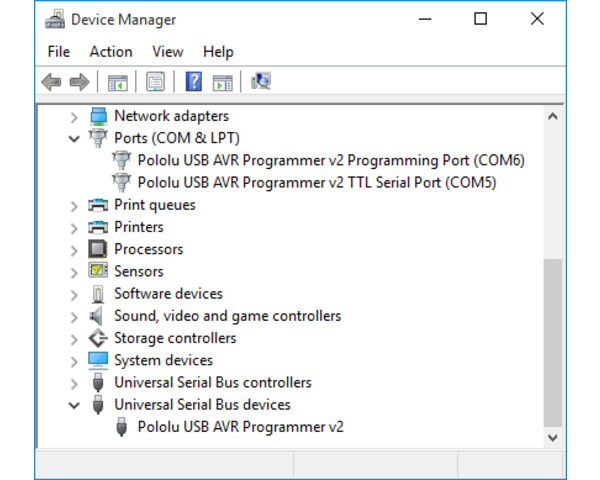 Pololu USB AVR Programmer v2 User’s Guide