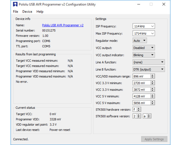 Pololu USB AVR Programmer v2 User’s Guide