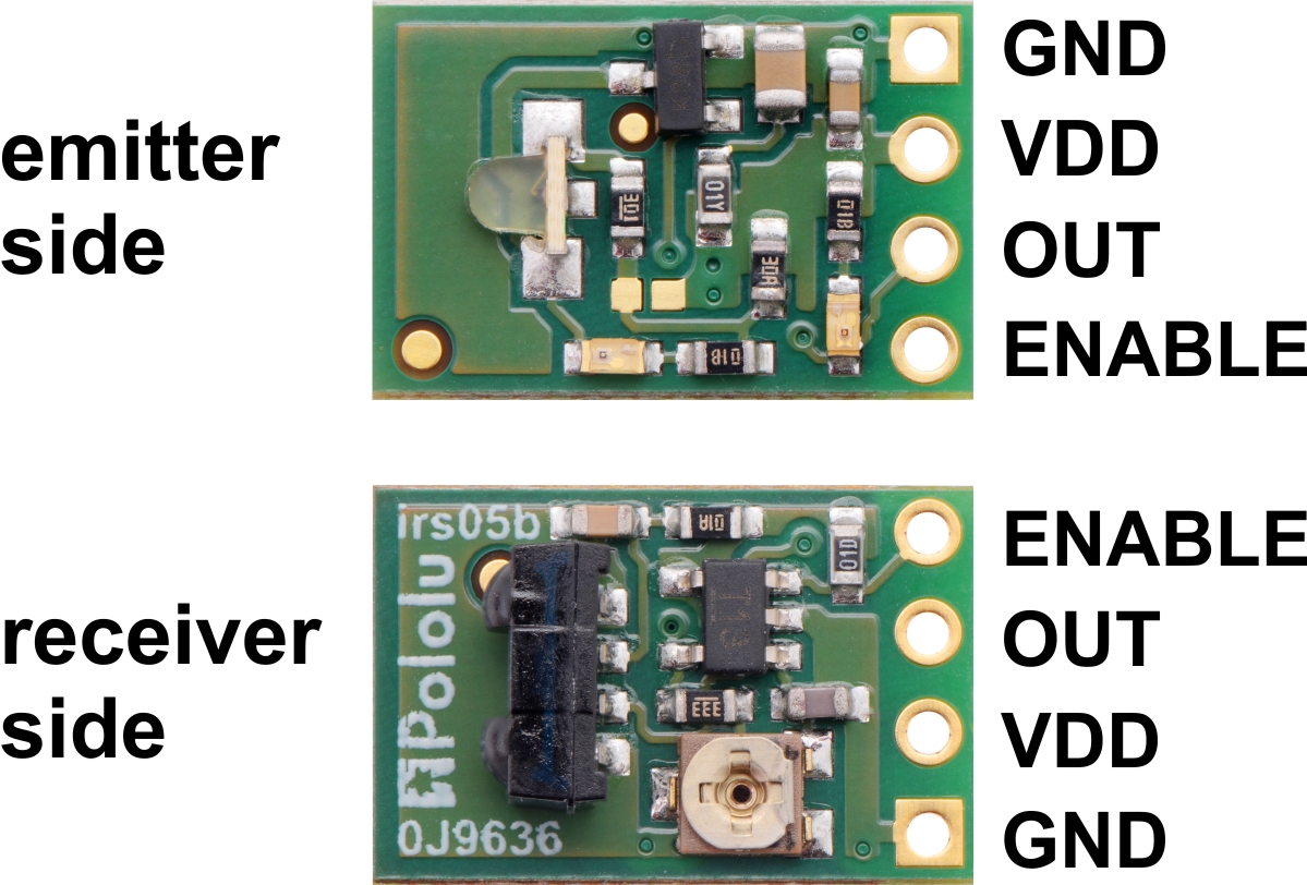 ir sensor pin configuration