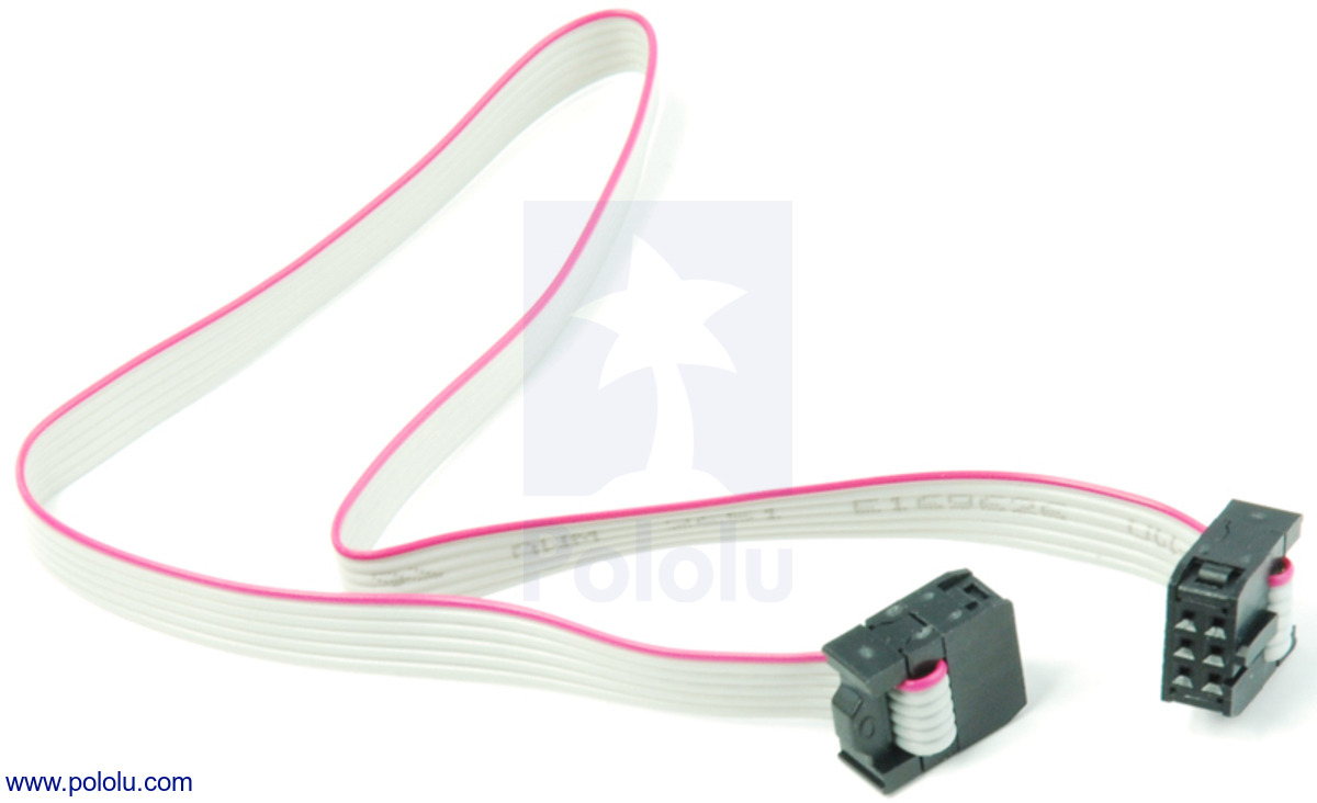 Flat Ribbon Cable Female-Female 2.54mm IDC 30cm Wire 