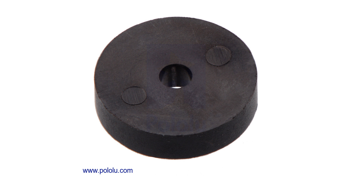 Pololu - Magnetic Encoder Disc for 20D mm Metal Gearmotors, OD 9.7 mm ...