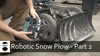 Robotic snow plow