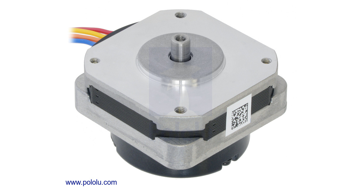 サンヨーe-jog Pololu - Sanyo Pancake Stepper Motor with Encoder: Bipolar, 200
