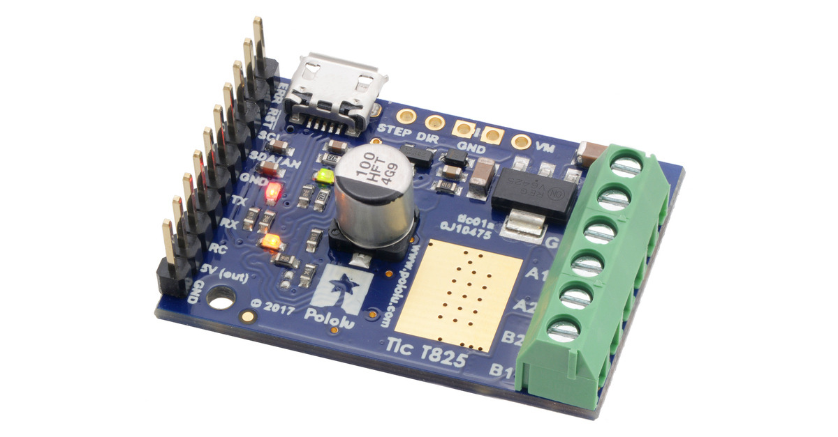 Pololu - Tic T825 USB Multi-Interface Stepper Motor