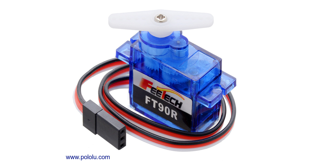 FEETECH Stemedu FS90R Lot De 4 Servomoteurs Micro RC 9 G 6 V 1,5 - 12