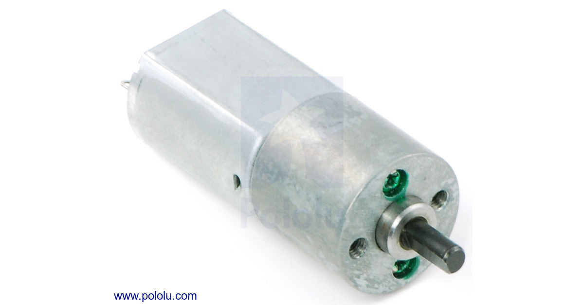 Pololu - 25:1 Metal Gearmotor 20Dx44L mm