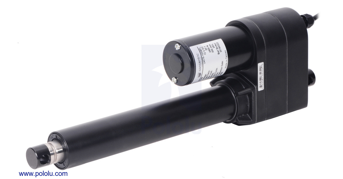 Pololu - Glideforce LACT8-500AL Industrial-Duty Linear Actuator