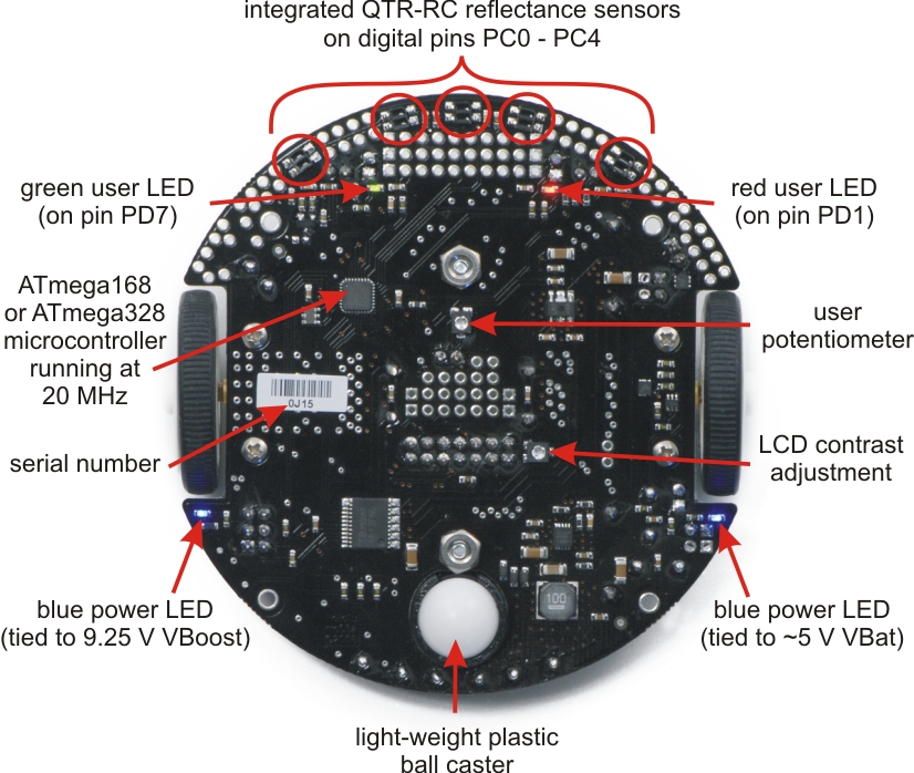 User led. Pololu 3pi. Qtr 1a. Qtr Datasheet. GAAS Pin PD Chip measure.