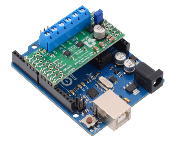 Dual MAX14870 Motor Driver Shield for Arduino – Amicus Engineering