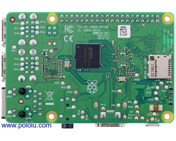 Pololu - Raspberry Pi 3 Model B+