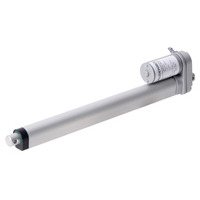 Glideforce LACT12-12V-10 Light-Duty Linear Actuator: 25kgf, 12" Stroke (11.8" Usable), 1.1"/s, 12V