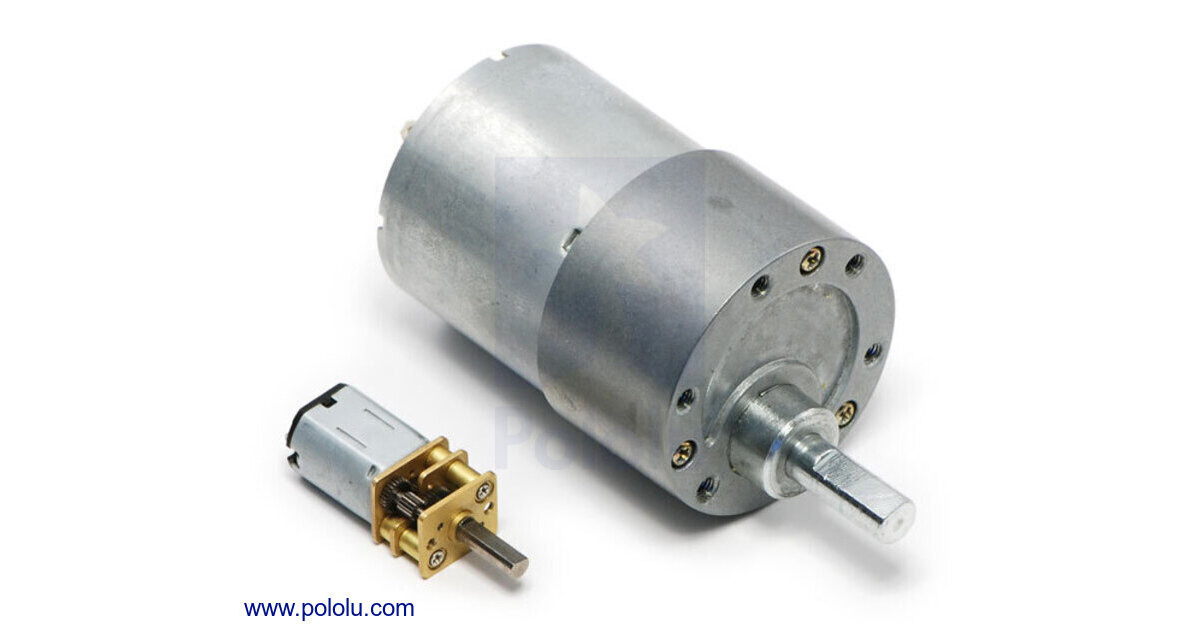 Mulo Motor Pololu - Motors and Gearboxes