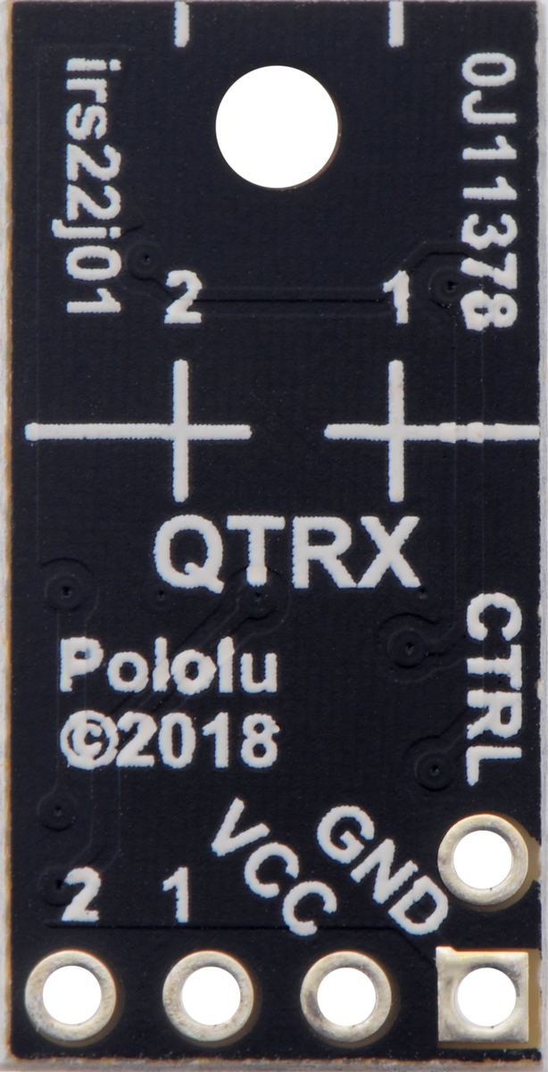 Pololu - QTRX-HD-02RC Reflectance Sensor Array: 2-Channel, 4mm