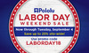 Labor Day weekend sale
