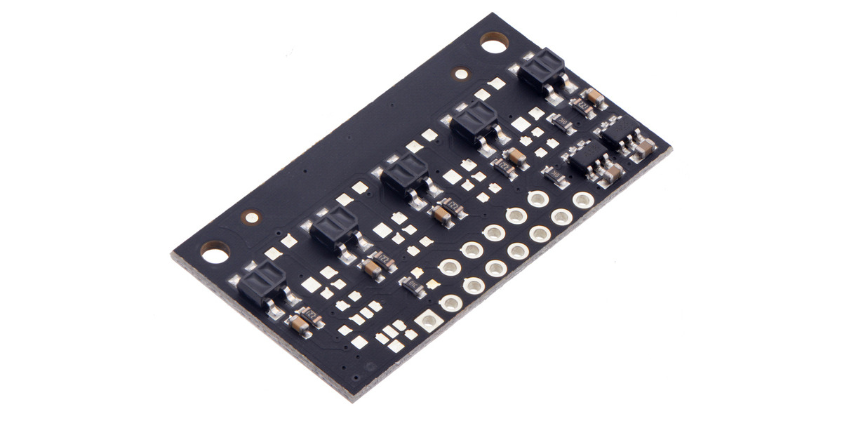 Pololu - QTR-MD-05RC Reflectance Sensor Array: 5-Channel, 8mm Pitch, RC ...