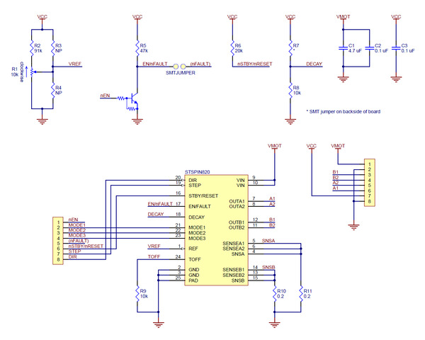 Pololu - STSPIN820 Stepper Motor Driver Carrier