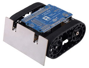 Assembled Zumo Robot for Arduino with an Arduino-compatible A-Star 32U4 Prime LV.